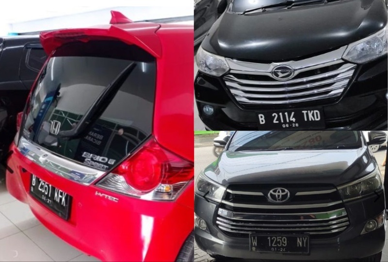 mobil bekas untuk keluarga