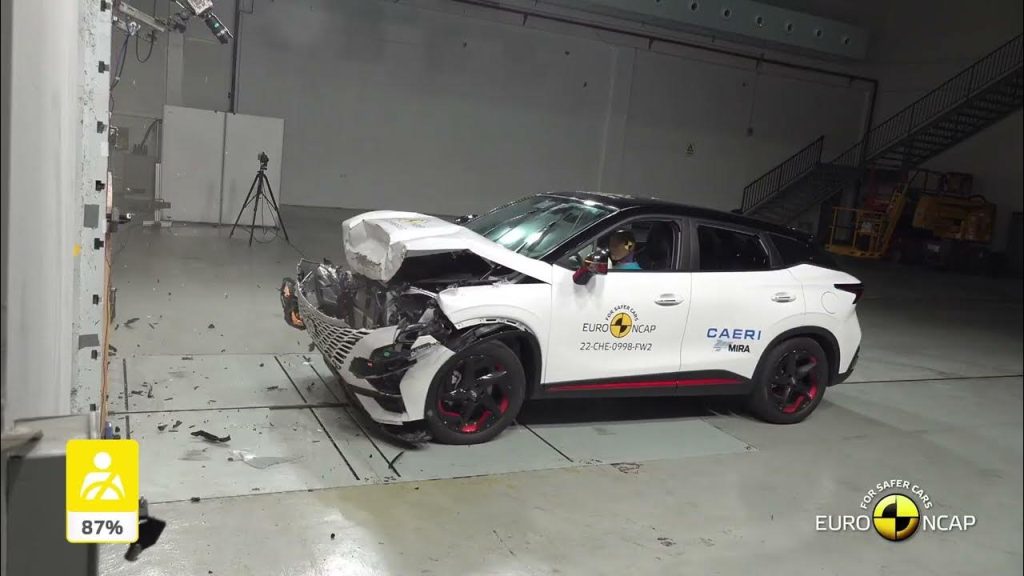 Hasil crash test Chery OMODA 5