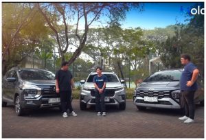 Komparasi Hyundai Stargazer X Vs Xpander Cross Vs BR-V, Pilih Mana?