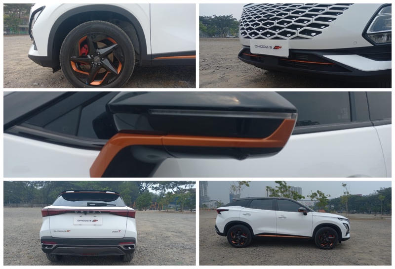 spesifikasi chery omoda 5 2023 - varian gt