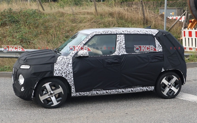 hyundai casper ev - mobil listrik murah hyundai - tampak samping