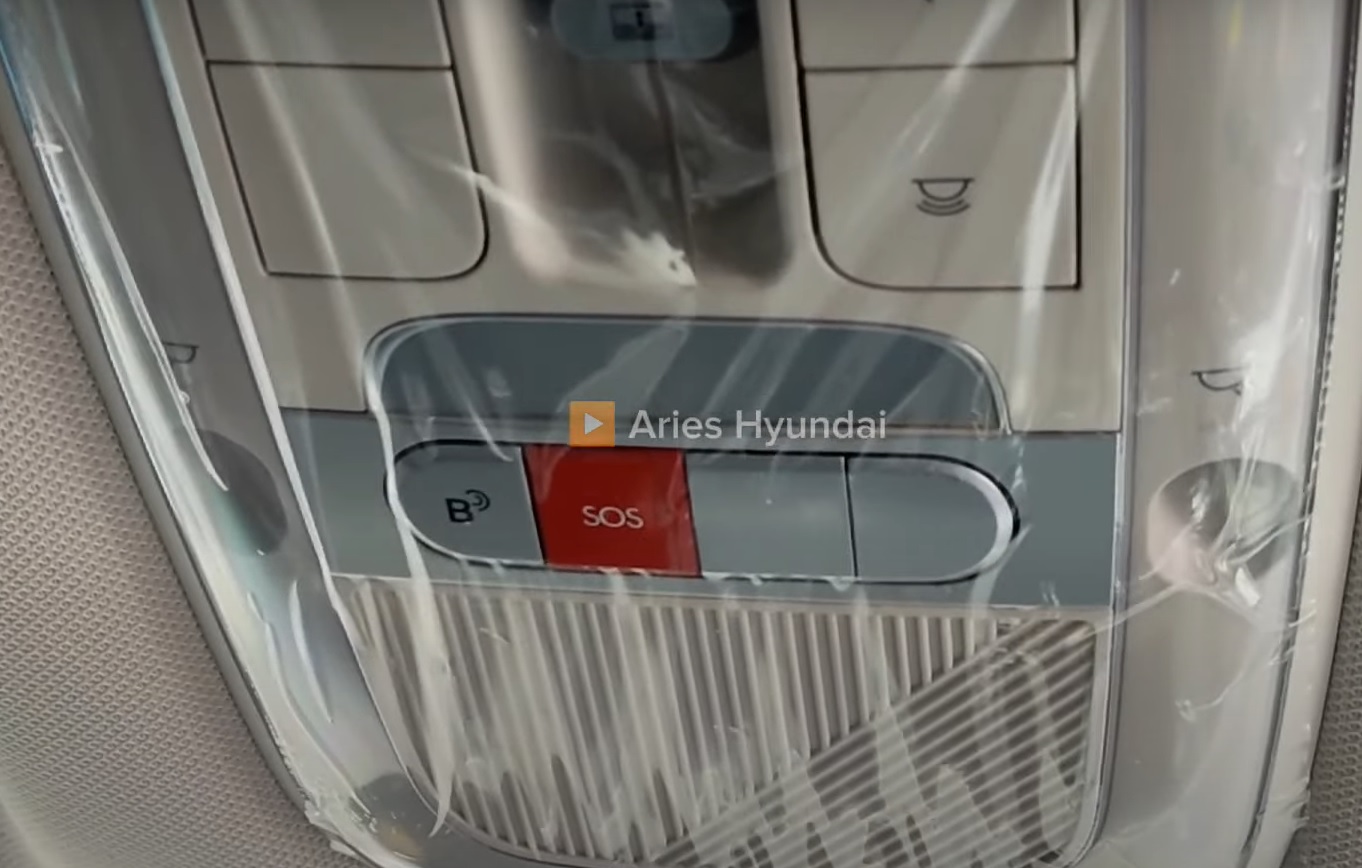 hyundai ioniq 5 bluelink 2023 - tombol sos