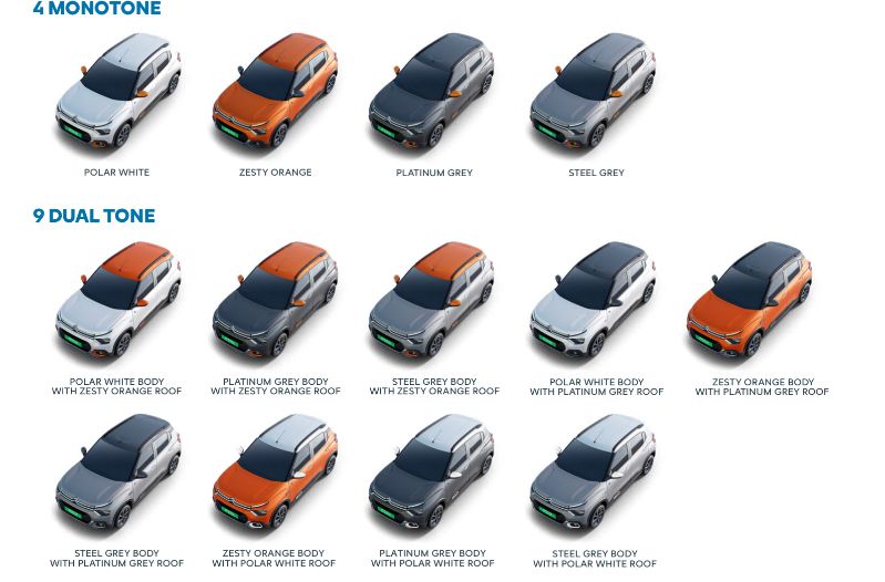 kelebihan dan kekurangan citroen e-C3 - warna-warni