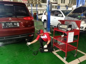 Uji Emisi Mobil Mitsubishi Gratis, Dukung Penurunan Polusi di Jakarta