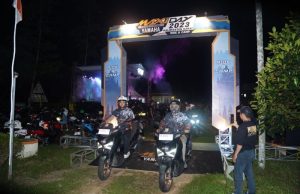 Daya Tarik Singkawang Kumpulkan Ratusan Bikers Yamaha Maxi