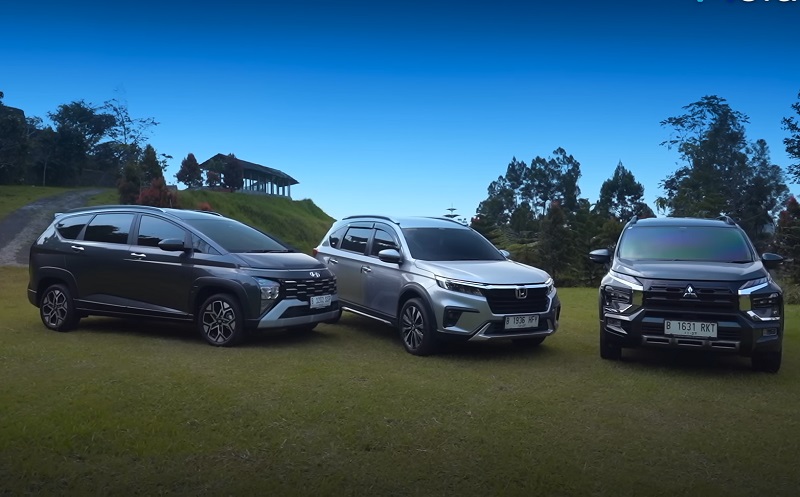 Komparasi Hyundai Stargazer X Vs Xpander Cross Vs BR-V, Pilih Mana? komparasi hyundai stargazer x vs xpander cross vs br-v