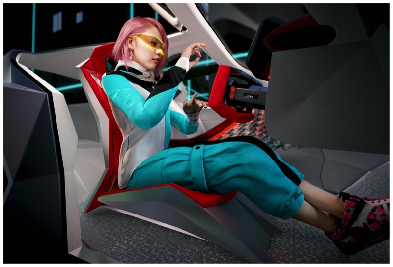 Nissan Hyper Punk, Mobil Masa Depan Bergaya Origami! Nissan Hyper Punk