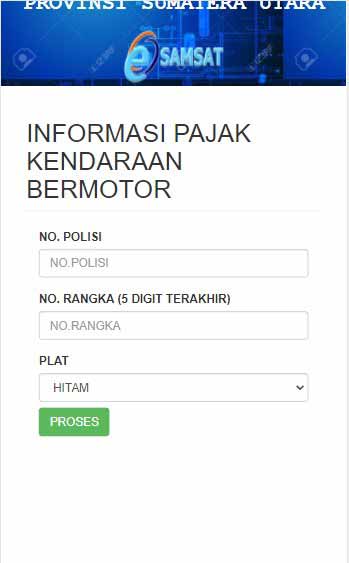 cek biaya pajak kendaraan secara online! 