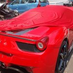 Ferrari Tabrak Kendaraan di Bundaran HI, Ini Kondisinya Sekarang! - Tuwaga