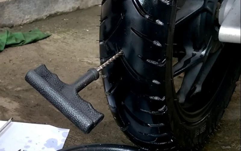 Penyebab ban motor bocor