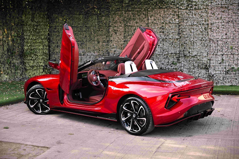 mg cyberster keliling dunia