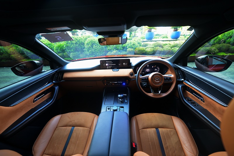 penjualan cx-60 - interior varian kuro