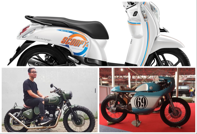 Koleksi mobil dan motor Gibran