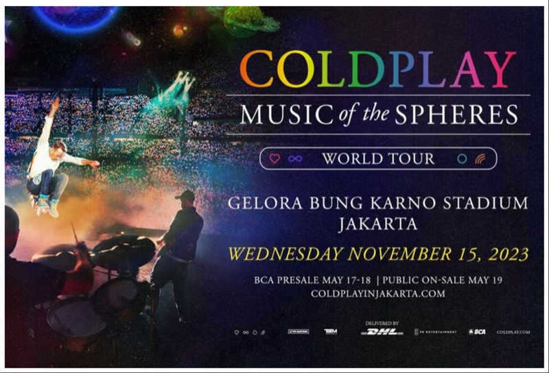 Rekayasa lalu lintas konser Coldplay