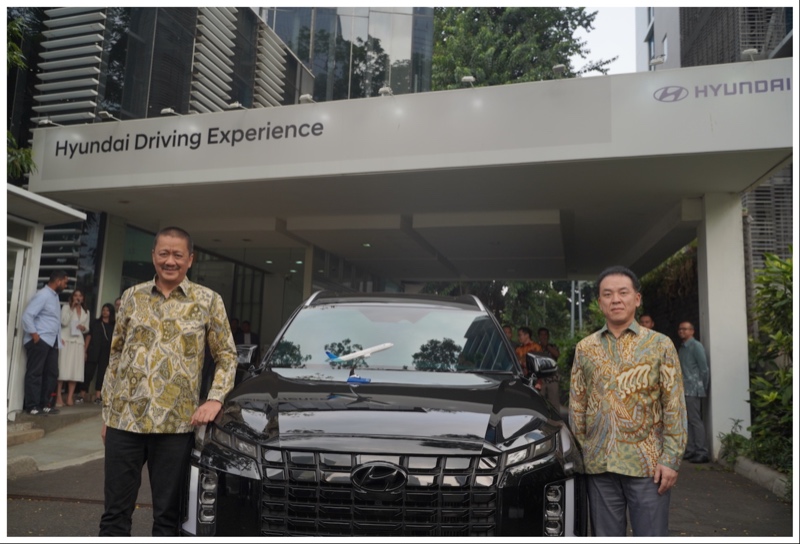 Kolaborasi Hyundai dan Garuda Indonesia