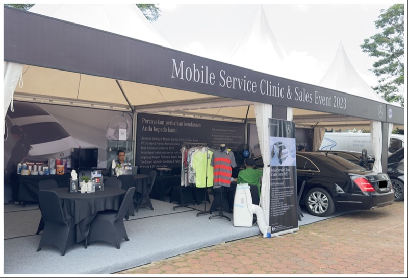 Mercedes-Benz Mobile Service Clinic and Sales
