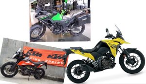 Perbandingan Tenaga Kawasaki Versys-X 250, Suzuki V-Strom 250SX, dan KTM 250 Adventure