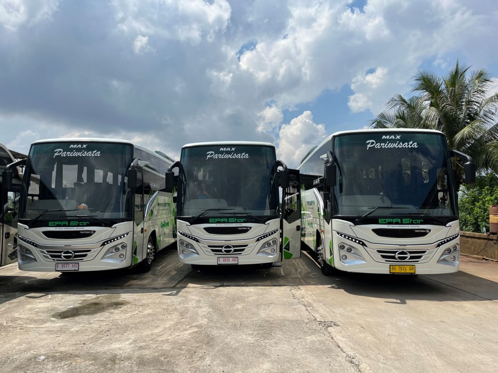 Sasis bus Hino dipesan PO EPA Star