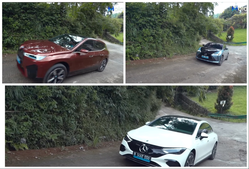 Komparasi BMW iX vs Lexus RZ vs Mercedes EQE