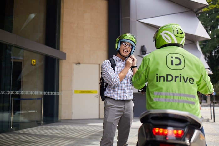 Potongan aplikasi inDrive 10,55%