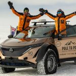 Nissan Ariya Jadi Mobil Listrik Pertama Melintasi Kutub Utara ke Kutub Selatan - Tuwaga