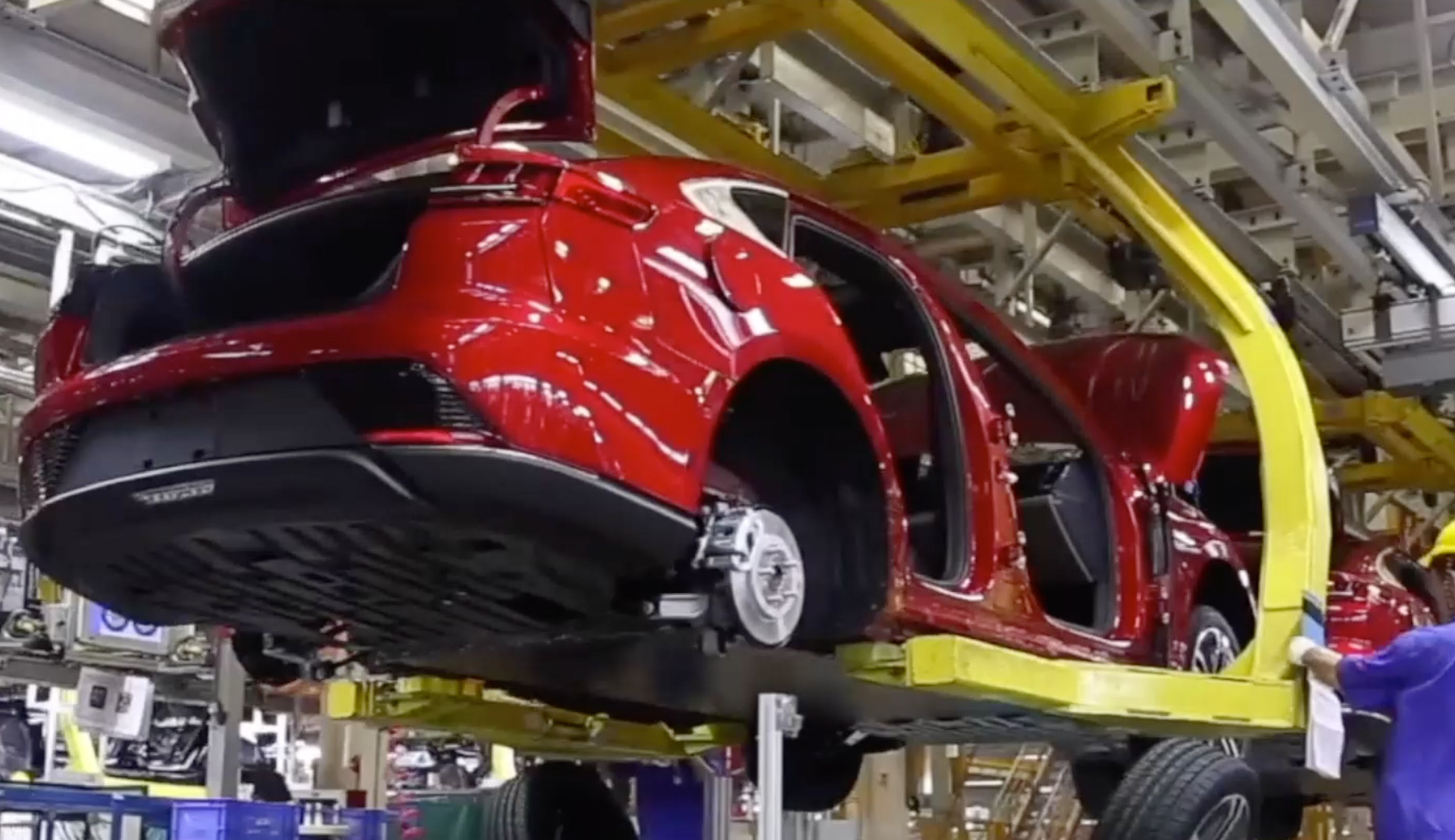 Pabrik BYD di Changzhou memiliki luas area 11.600m2