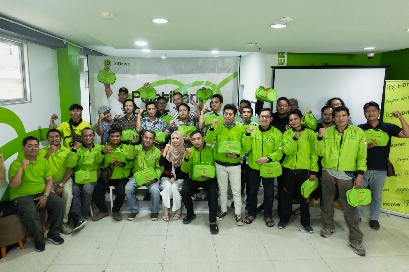 Diikuti 200 Peserta Aplikasi Ojol inDrive Gelar Program P3K Program P3K inDrive diikuti 200 peserta