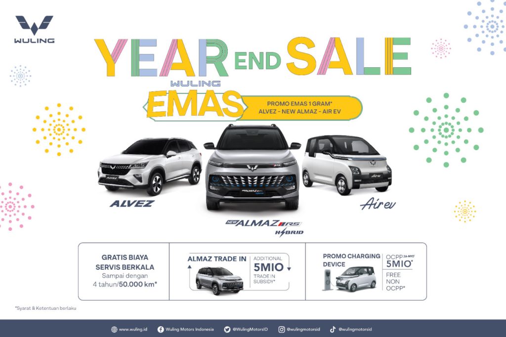 Promo akhir tahun Wuling