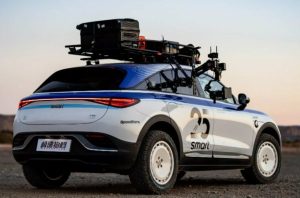 Mobil Listrik Smart #3 Gaya Off-Road Siap Menaklukkan Gurun Gobi