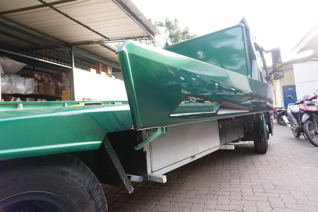 Ubahan pada bagian samping