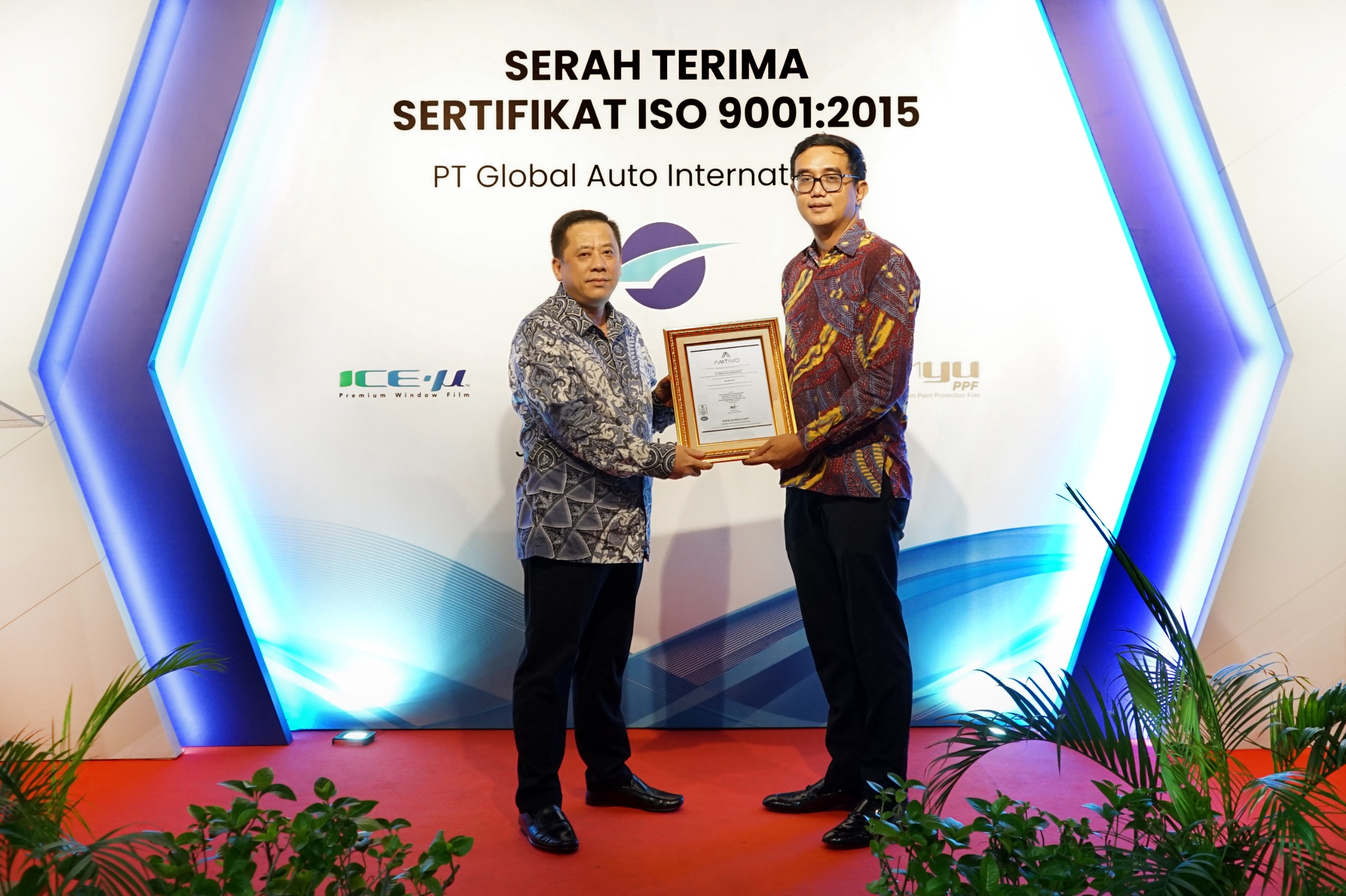PT Global Auto International (GAI) mengumumkan keberhasilannya meraih sertifikat ISO 9001:2015.
