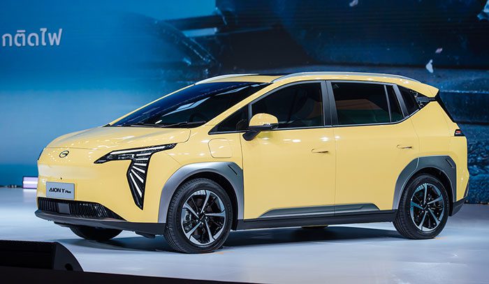 Mobil GAC Aion Y Plus perdana meluncur di Thailand