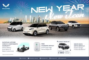 Program Wuling New Year New Icon Tawarkan DP Murah Bisa Tukar Tambah