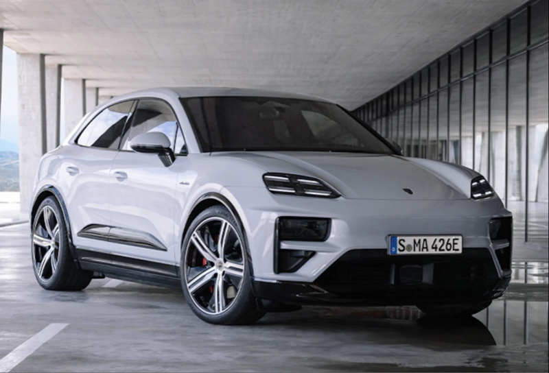 Lekuk bodi Porsche Macan EV dirancang aerodinamis