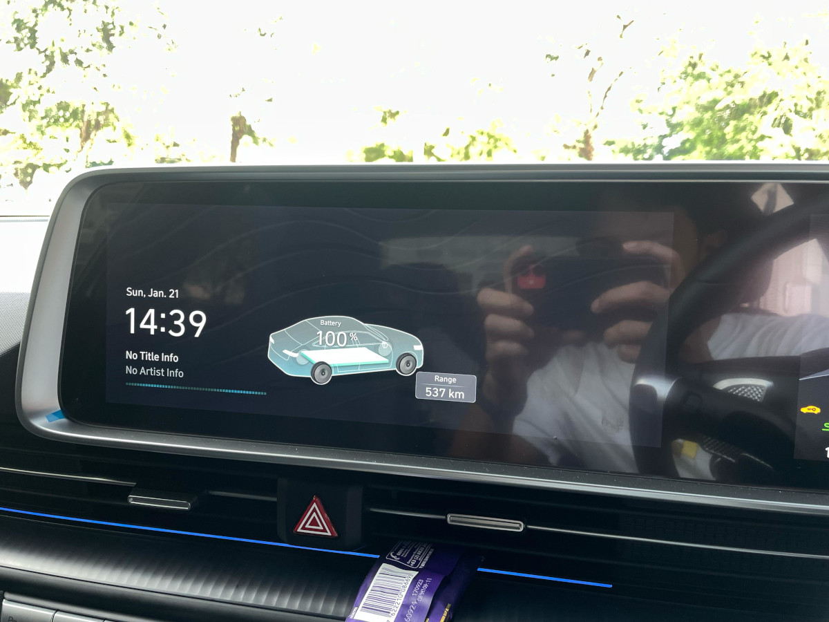 Konsumsi listrik Ioniq 6 cukup impresif