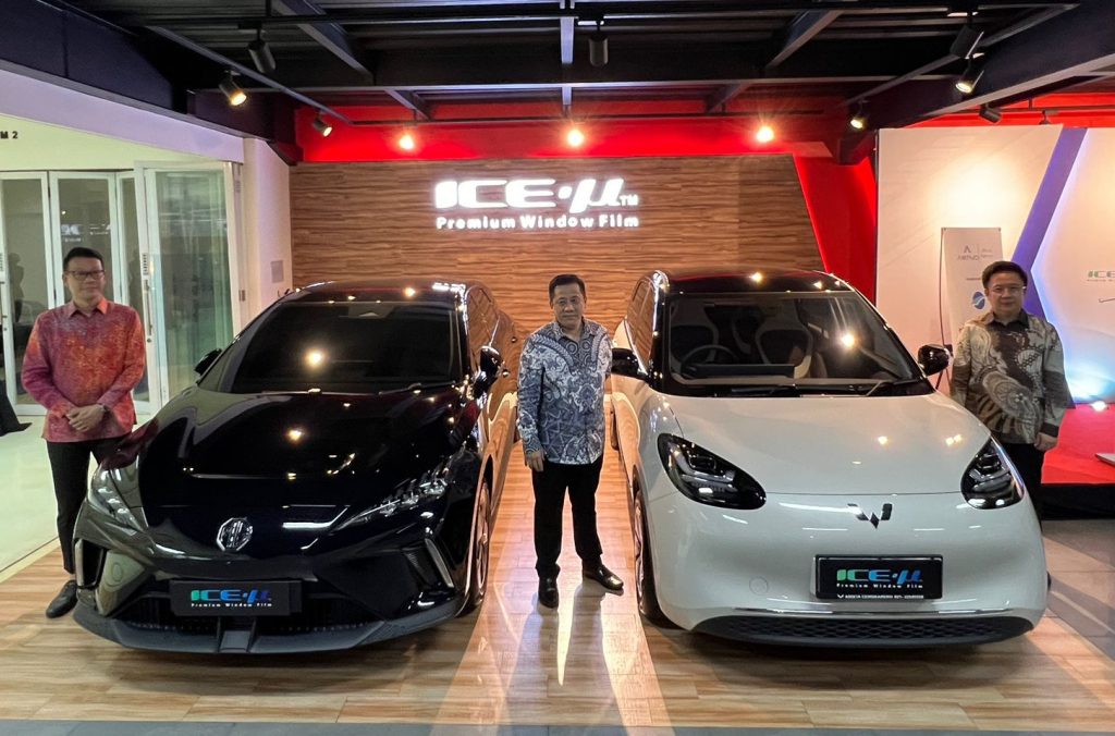 Kaca film ICE-µ resmi jadi OEM Wuling BinguoEV dan MG 4 EV