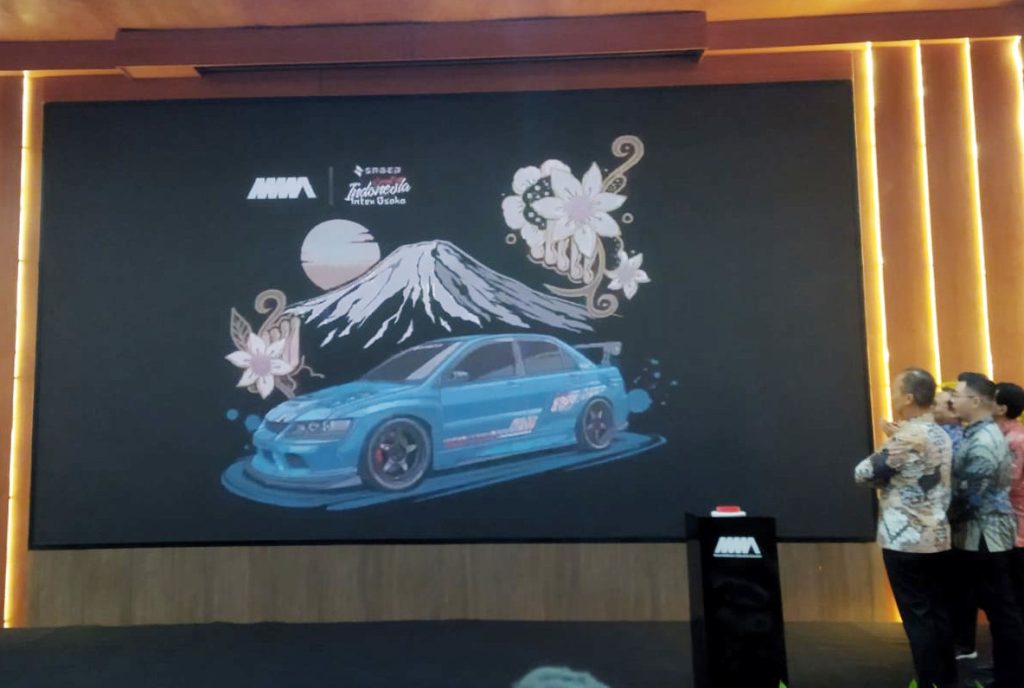 Mitsubishi Evolution IX siap gempur Osaka Automesse 2024