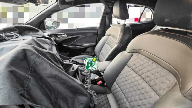 Bocoran MG3 2024 saat tes di Cina 