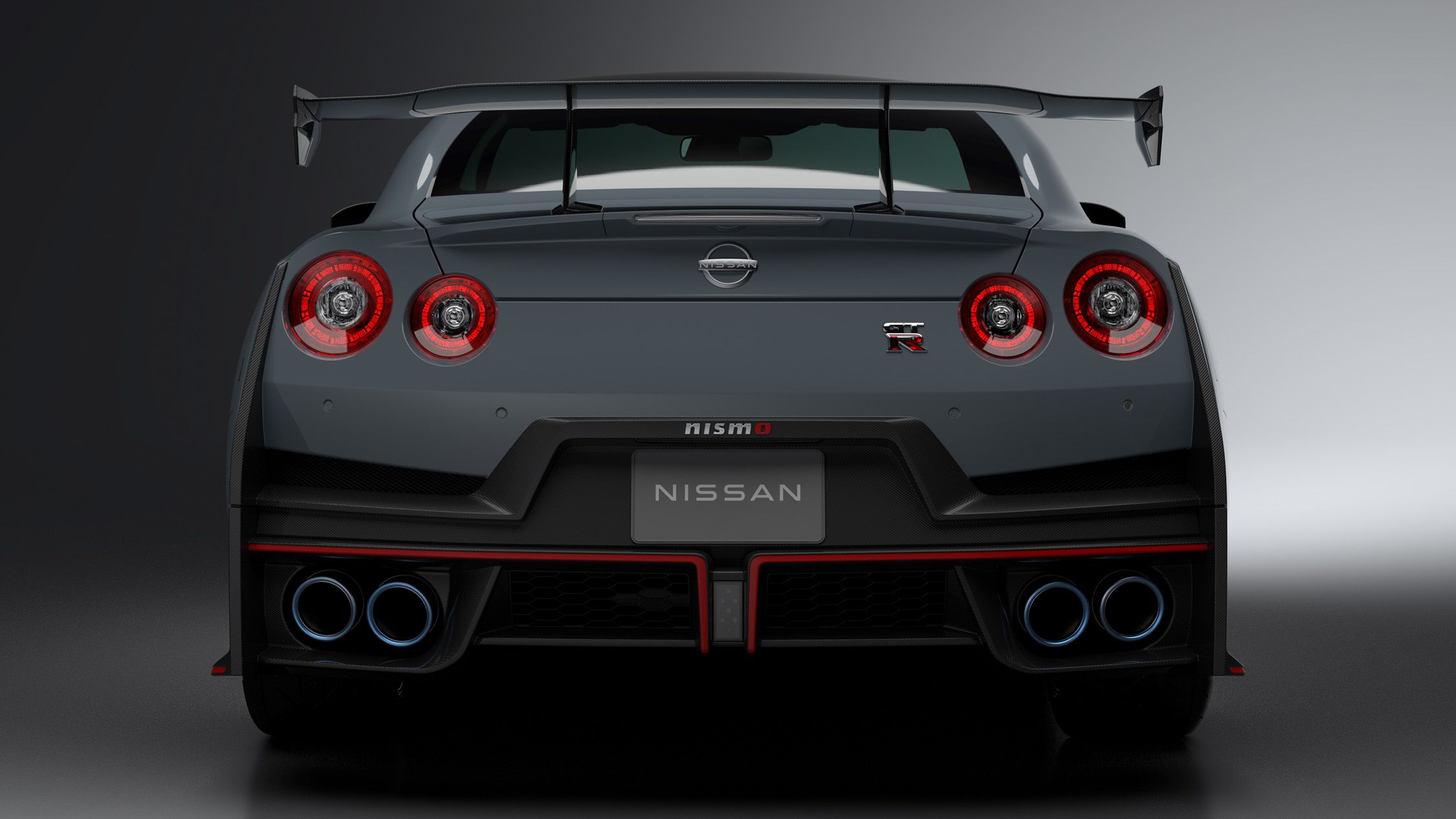 Tampilan belakang Nissan GT-R 2024