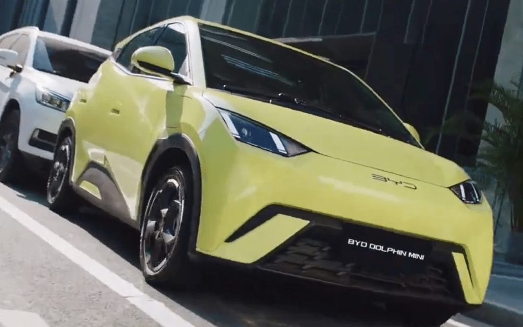 BYD Dolphin Mini merambah pasar Amerika Selatan
