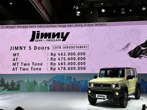 Harga dan Spesifikasi Suzuki Jimny 5 Pintu di Indonesia