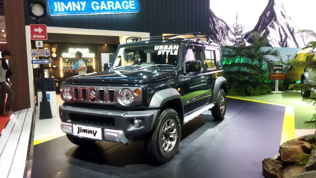 Sudah tersedia juga aksesori Suzuki Jimny 5 pintu