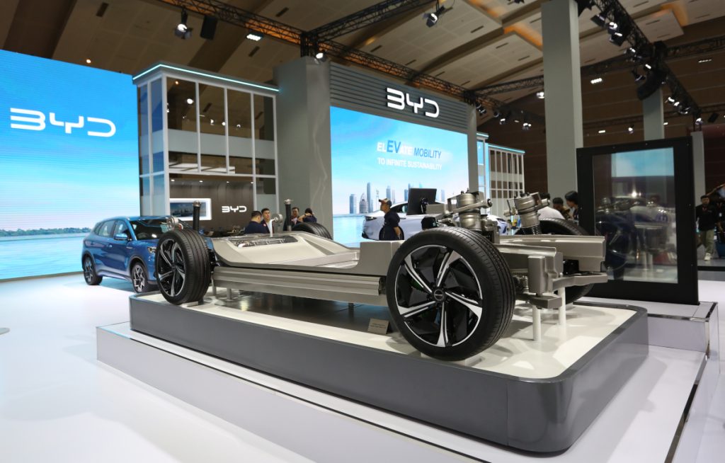 Mobil listrik BYD dibangun dari 2-platform 3.0
