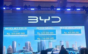 Kompetitifnya Harga Resmi BYD Seal, Atto 3 dan Dolphin