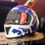 Spesifikasi Helm SMK Stellar Sport Bikin Touring Lebih Aman - Tuwaga