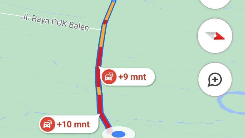 Cara mengukur jarak Google Maps dengan akurat