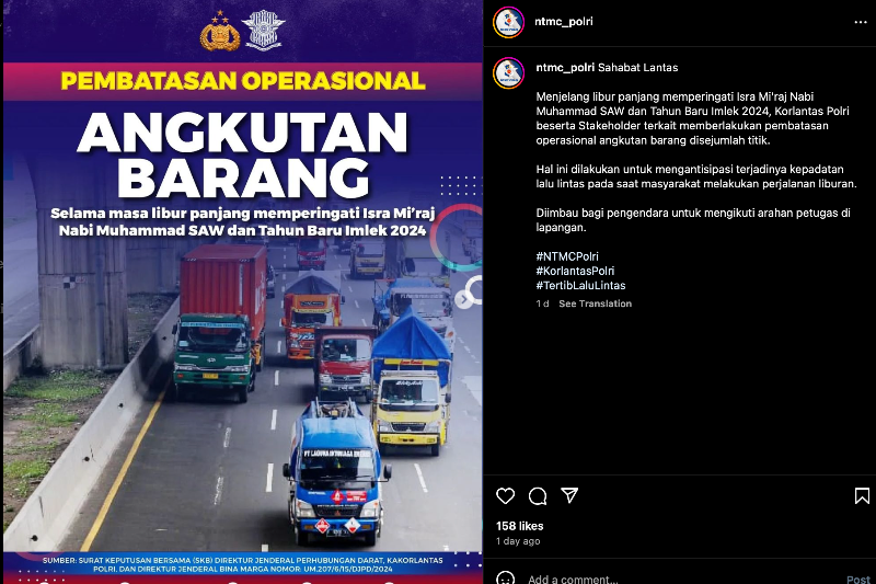 libur Isra Miraj dan tahun baru Imlek 2024