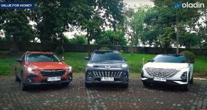 Komparasi Wuling Almaz vs Chery Omoda GT vs Subaru Crosstrek, Mobil Mana yang Paling Value for Money?