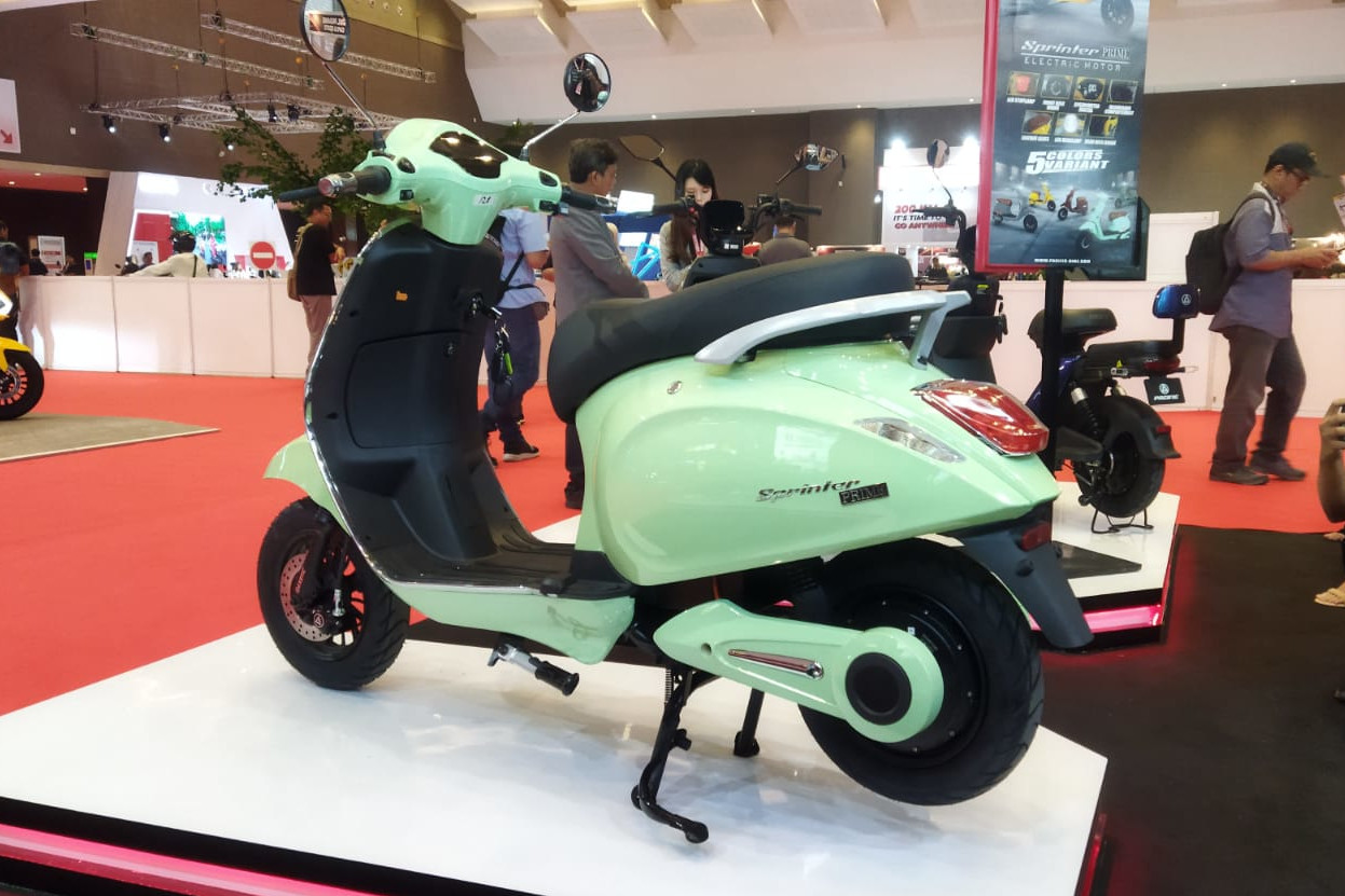 Motor listrik Pacific sanggup mengangkut beban hingga 150 kg