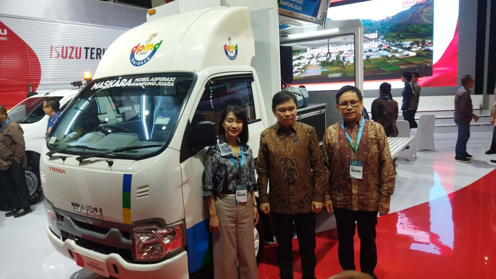 Isuzu Traga MASKARA Pemda Jabar